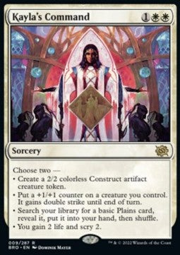 Kayla's Command - The Brothers' War (Rare) [BRO-9] Hover Image