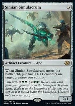 Simian Simulacrum - The Brothers' War (Rare) [BRO-205] Main image