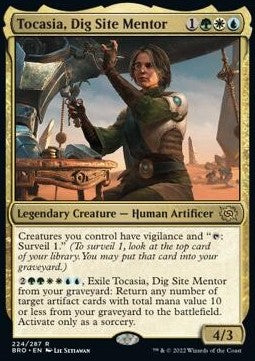 Tocasia, Dig Site Mentor - The Brothers' War (Rare) [BRO-224] Imagen principal del producto