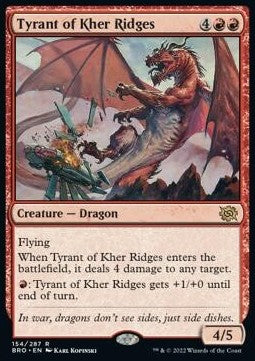 Tyrant of Kher Ridges - The Brothers' War (Rare) [BRO-154] Hover Image