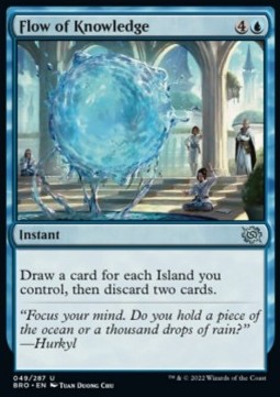Flow of Knowledge - The Brothers' War (Uncommon) [BRO-49] Immagine principale del prodotto