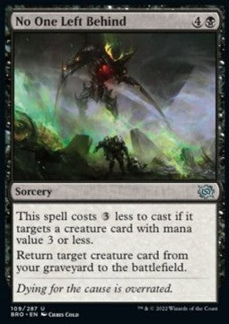 No One Left Behind - The Brothers' War (Uncommon) [BRO-109] Hover Image