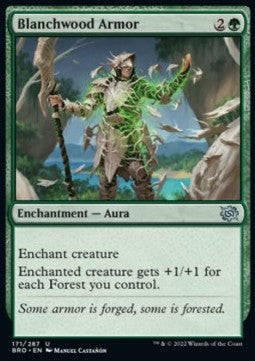 Blanchwood Armor - The Brothers' War (Uncommon) [BRO-171] Hover Image