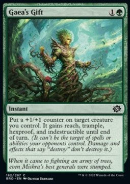 Gaea's Gift - The Brothers' War (Common) [BRO-182] Imagen principal del producto