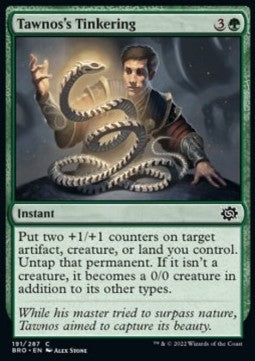 Tawnos's Tinkering - The Brothers' War (Common) [BRO-191] Hover Image