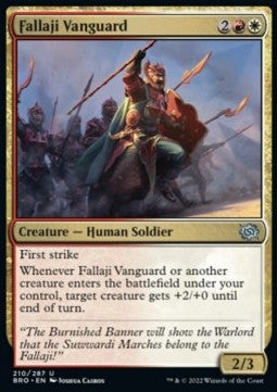 Fallaji Vanguard - The Brothers' War (Uncommon) [BRO-210] Hoofdafbeelding