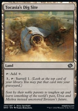 Tocasia's Dig Site - The Brothers' War (Common) [BRO-266] Hover Image