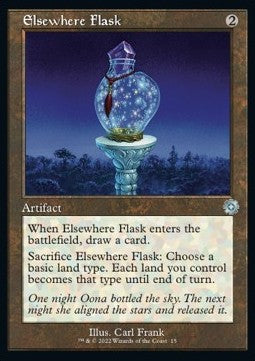 Elsewhere Flask (V.1) - Retro Frame Artifacts (Uncommon) [BRR-15] Hauptbild