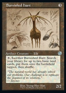 Burnished Hart (V.2) - Retro Frame Artifacts (Uncommon) [BRR-71] Hauptbild