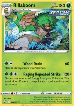 Rillaboom - SWSH Black Star Promos (Promo) [SWSH-277] Hover Image