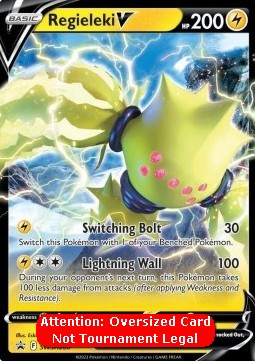 Regieleki V - SWSH Black Star Promos (Oversized) [SWSH-280] Imagen principal del producto