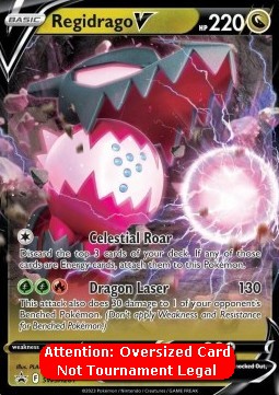 Regidrago V - SWSH Black Star Promos (Oversized) [SWSH-281] Imagen principal del producto
