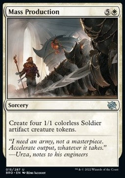 Mass Production - The Brothers' War (Uncommon) [BRO-15] Immagine principale del prodotto
