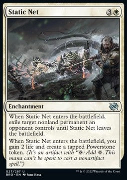 Static Net - The Brothers' War (Uncommon) [BRO-27] Hoofdafbeelding