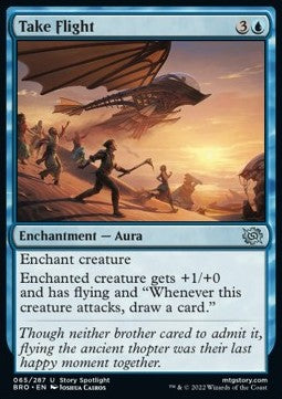 Take Flight - The Brothers' War (Uncommon) [BRO-65] Hover Image