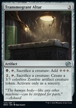 Transmogrant Altar - The Brothers' War (Uncommon) [BRO-124] Hover Image