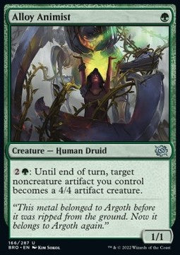 Alloy Animist - The Brothers' War (Uncommon) [BRO-166] Hover Image