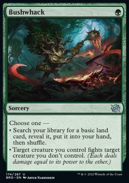 Bushwhack - The Brothers' War (Uncommon) [BRO-174] Hover Image