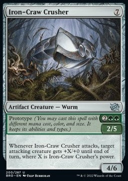 Iron-Craw Crusher - The Brothers' War (Uncommon) [BRO-200] Hoofdafbeelding