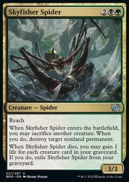 Skyfisher Spider - The Brothers' War (Uncommon) [BRO-221] Hover Image