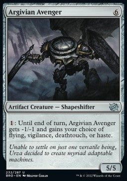 Argivian Avenger - The Brothers' War (Uncommon) [BRO-232] Immagine principale del prodotto