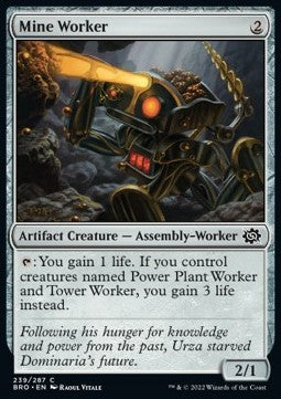 Mine Worker - The Brothers' War (Common) [BRO-239] Hover Image