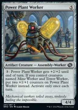Power Plant Worker - The Brothers' War (Common) [BRO-241] Hover Image