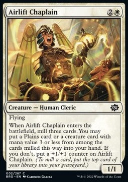 Airlift Chaplain - The Brothers' War (Common) [BRO-2] Hoofdafbeelding