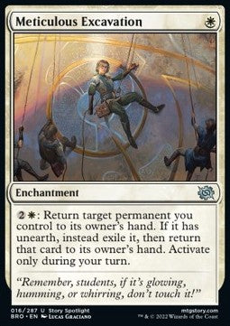 Meticulous Excavation - The Brothers' War (Uncommon) [BRO-16] Immagine principale del prodotto
