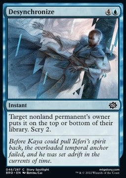 Desynchronize - The Brothers' War (Common) [BRO-46] Hover Image