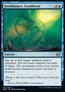 Involuntary Cooldown - The Brothers' War (Uncommon) [BRO-53] Imagen principal del producto