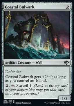 Coastal Bulwark - The Brothers' War (Common) [BRO-76] Hauptbild