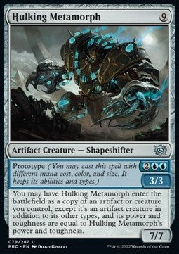 Hulking Metamorph - The Brothers' War (Uncommon) [BRO-79] Imagen principal del producto