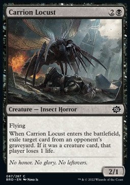 Carrion Locust - The Brothers' War (Common) [BRO-87] Hover Image