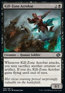 Kill-Zone Acrobat - The Brothers' War (Common) [BRO-106] Immagine principale del prodotto