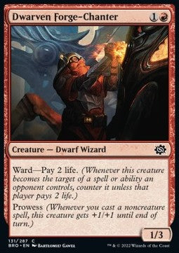 Dwarven Forge-Chanter - The Brothers' War (Common) [BRO-131] Hover Image