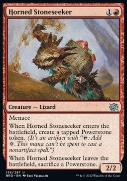 Horned Stoneseeker - The Brothers' War (Uncommon) [BRO-138] Imagen principal del producto