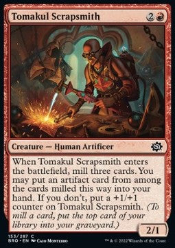 Tomakul Scrapsmith - The Brothers' War (Common) [BRO-153] Hover Image