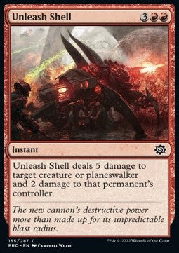 Unleash Shell - The Brothers' War (Common) [BRO-155] Imagen principal del producto