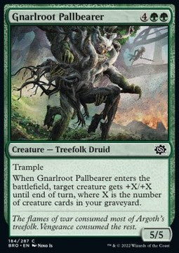 Gnarlroot Pallbearer - The Brothers' War (Common) [BRO-184] Hover Image