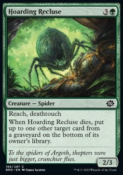 Hoarding Recluse - The Brothers' War (Common) [BRO-186] Imagen principal del producto
