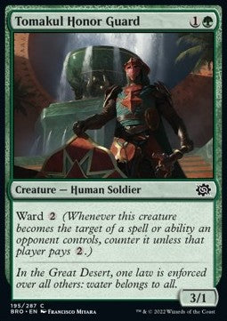 Tomakul Honor Guard - The Brothers' War (Common) [BRO-195] Imagen principal del producto
