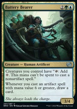 Battery Bearer - The Brothers' War (Uncommon) [BRO-207] Hover Image