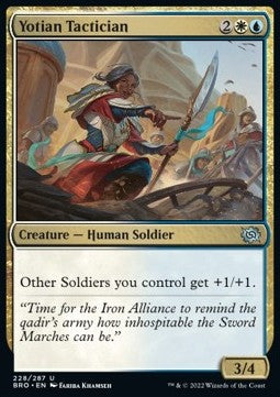 Yotian Tactician - The Brothers' War (Uncommon) [BRO-228] Hover Image