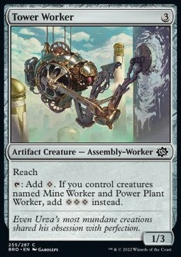 Tower Worker - The Brothers' War (Common) [BRO-255] Main image