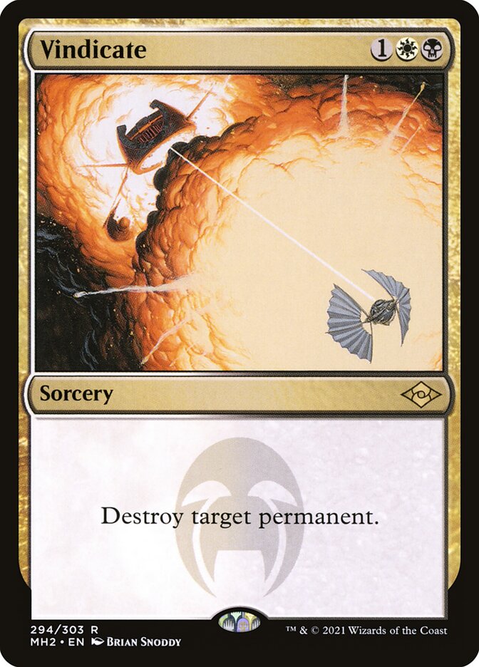 Vindicate (V.1) - Modern Horizons 2 (Rare) [MH2-294] Image principale du produit