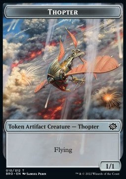 Thopter Token (Artifact 1/1) - The Brothers' War: Extras (Token) [XBRO-T10] Immagine principale del prodotto