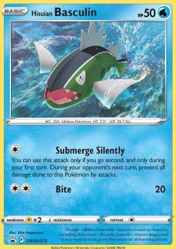Hisuian Basculin - SWSH Black Star Promos (Promo) [SWSH-273] Imagen principal del producto