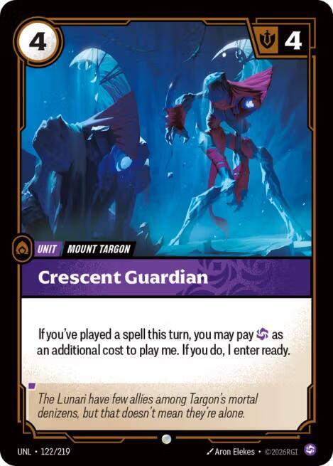 Crescent Guardian - Unleashed (Common) [UNL-122] — riftbound card