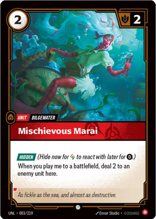 Mischievous Marai - Unleashed (Common) [UNL-003] — riftbound card